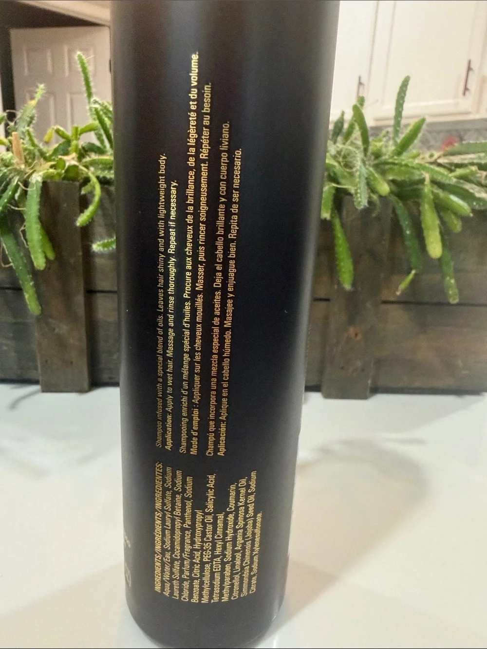 Sebastian Dark Oil Lightweight Shampoo - Black & Gold 8.4 oz
